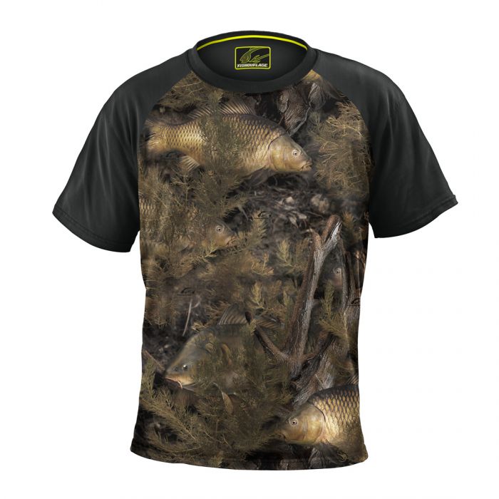 Short Sleeve Mens Fishing Shirt, Carp Fishing T Shirts