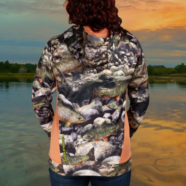Ladies Ultimate Hoodie (Trout) - Image 3