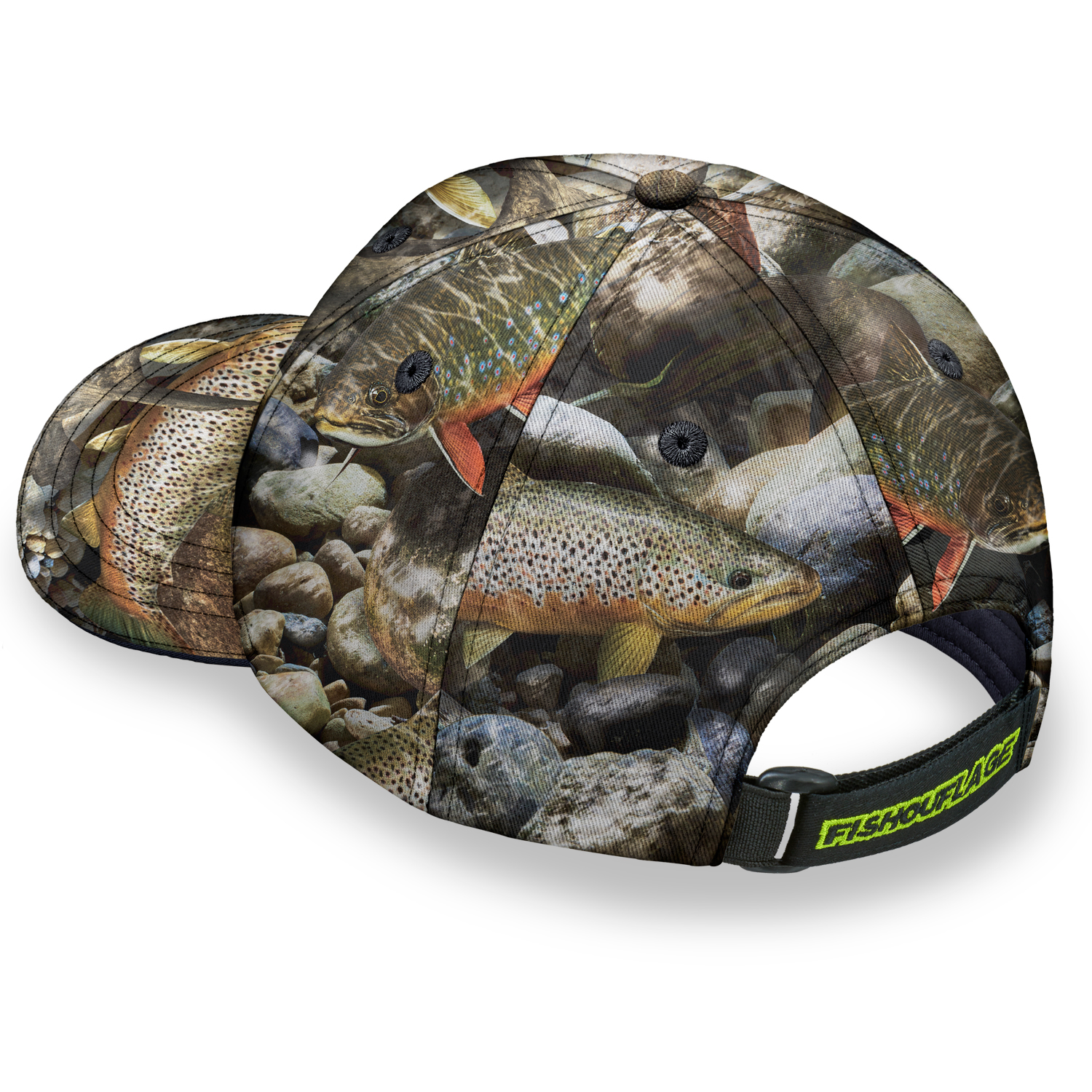 Freedom & Fishing Trout Cap