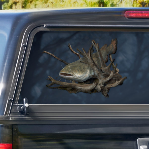 Catfish Snag - Premium Truck/Boat Graphic - Fishouflage