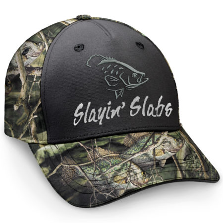 Personalized Crappie Fishing Cap with custom Name, Fish Aholic