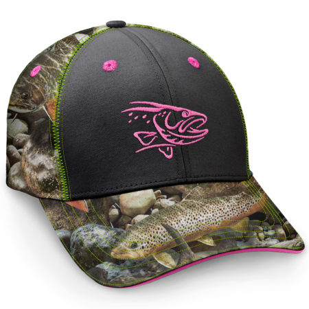  Fishouflage Camo Strike Bass Fishing Hat : Sports & Outdoors