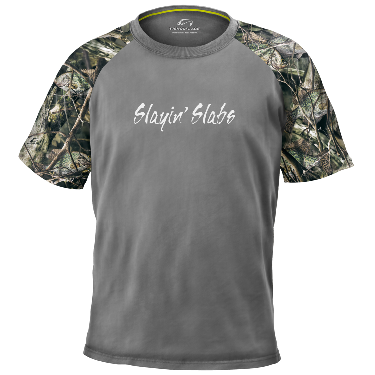 Crappie slab Slayer Two-sided Short Sleeve T-shirt -  Canada