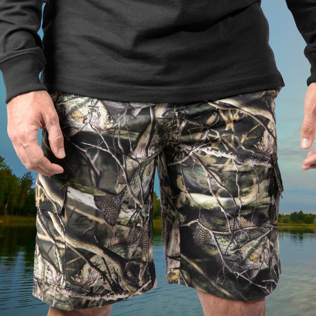 Dockside Fishing Shorts (Crappie) | Fishouflage