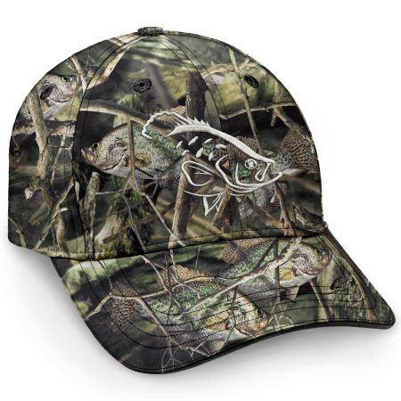 Camo Strike Cap (Crappie)