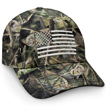 Freedom & Fishing Cap (Crappie)