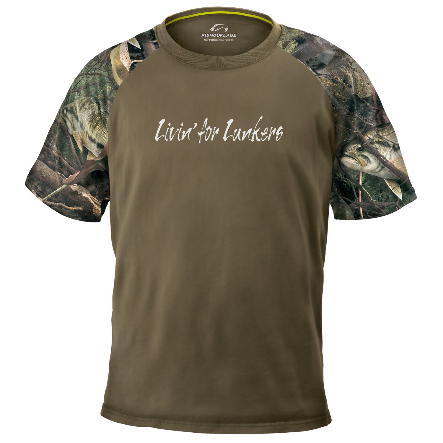 Fish Camp Bass Livin' for Lunkers S/S Tee