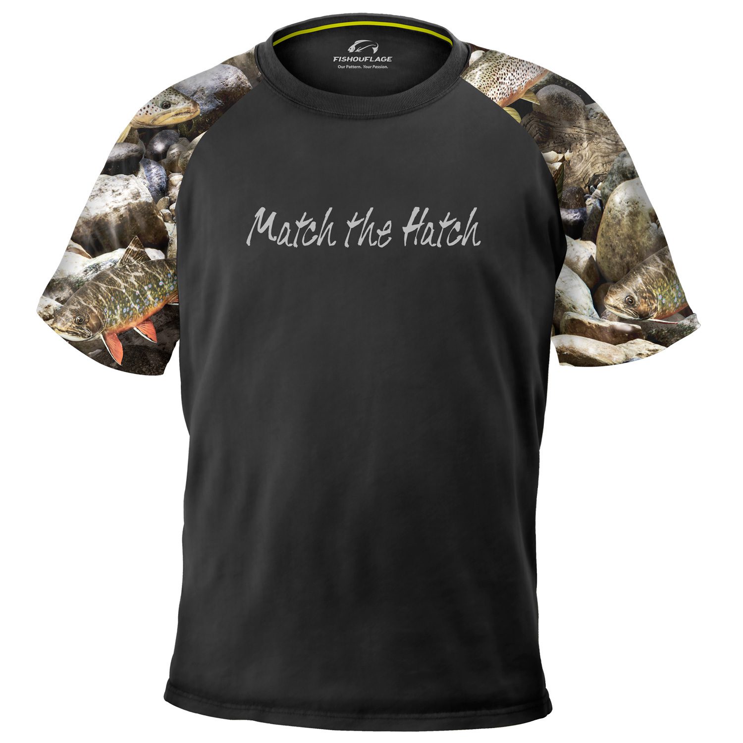 Fish Camp Trout Match the Hatch S/S Tee