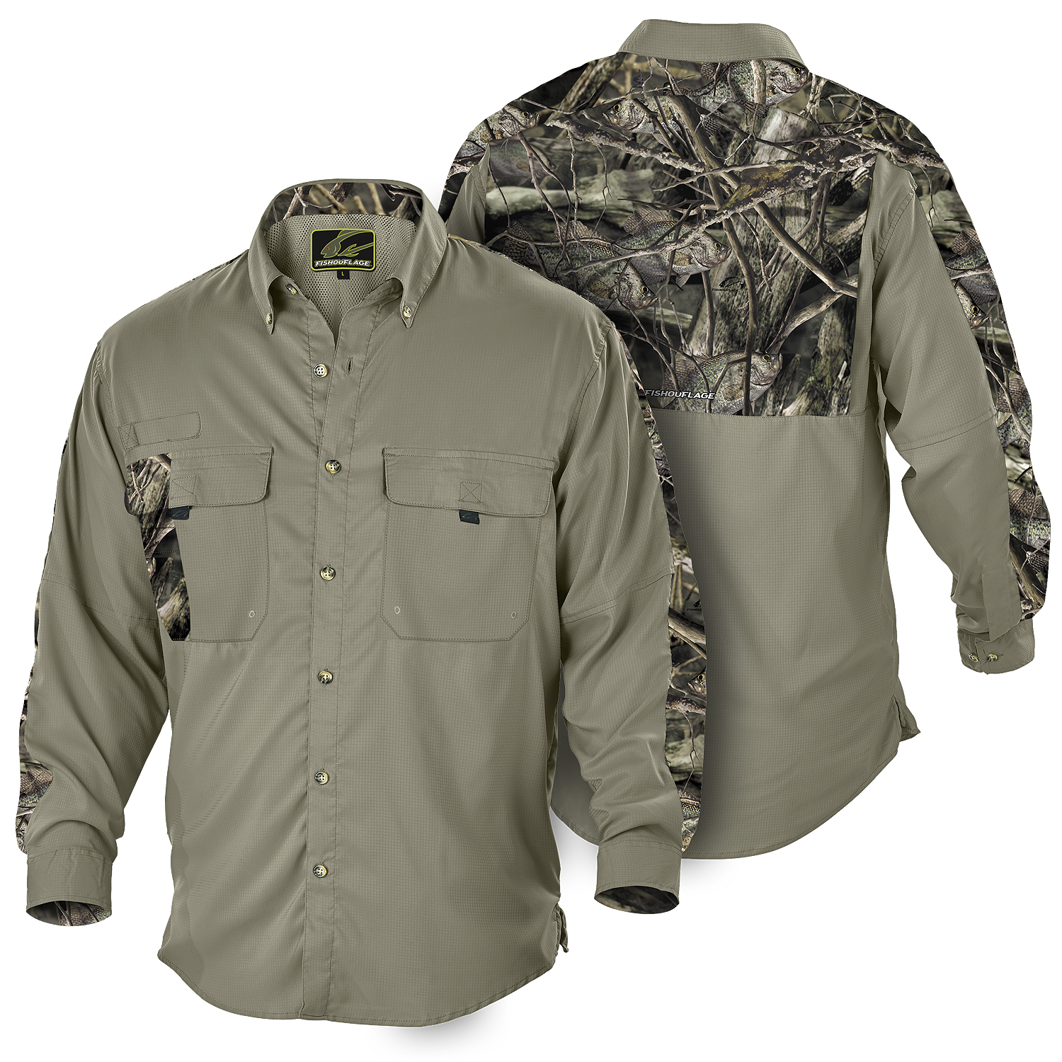 Split Rock Guide Shirt (Crappie/Sage)