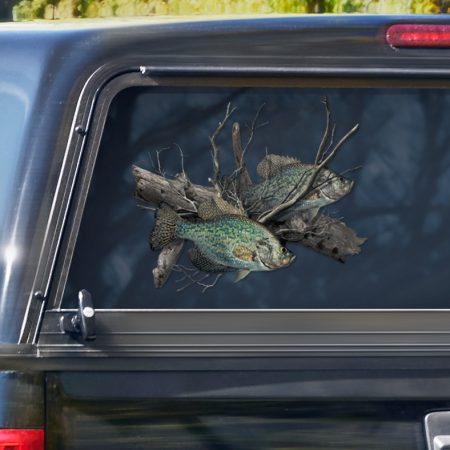 Crappie Brush - Premium Truck/Boat Graphic