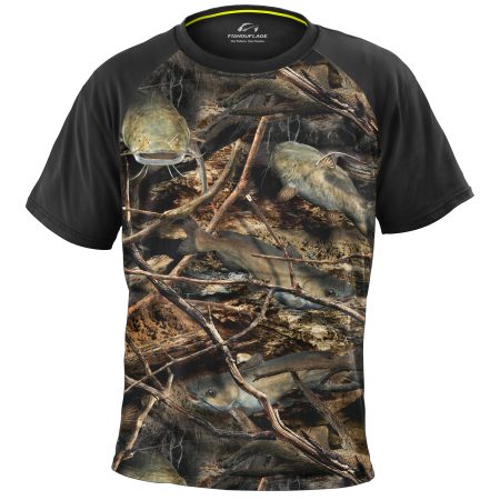 Riptide Performance S/S Tee (Catfish) Black