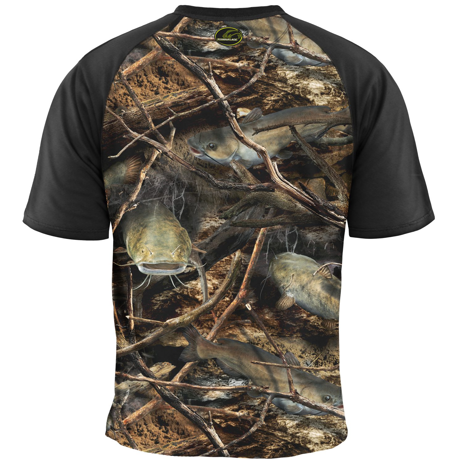 Riptide Performance S/S Tee (Catfish) Black - Image 2