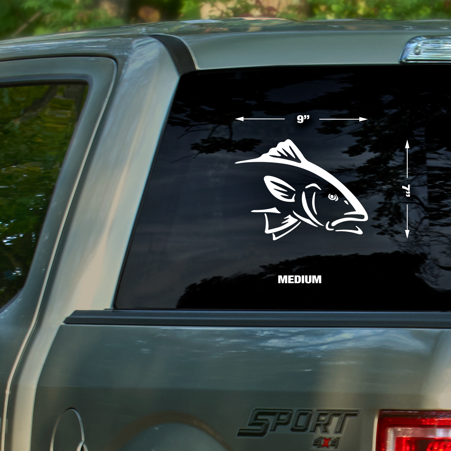 Redfish Strike Decal - Image 3