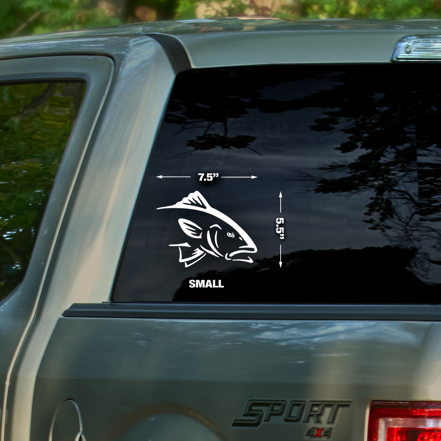 Redfish Strike Decal - Image 2