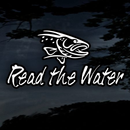 "Read the Water" Trout Decal