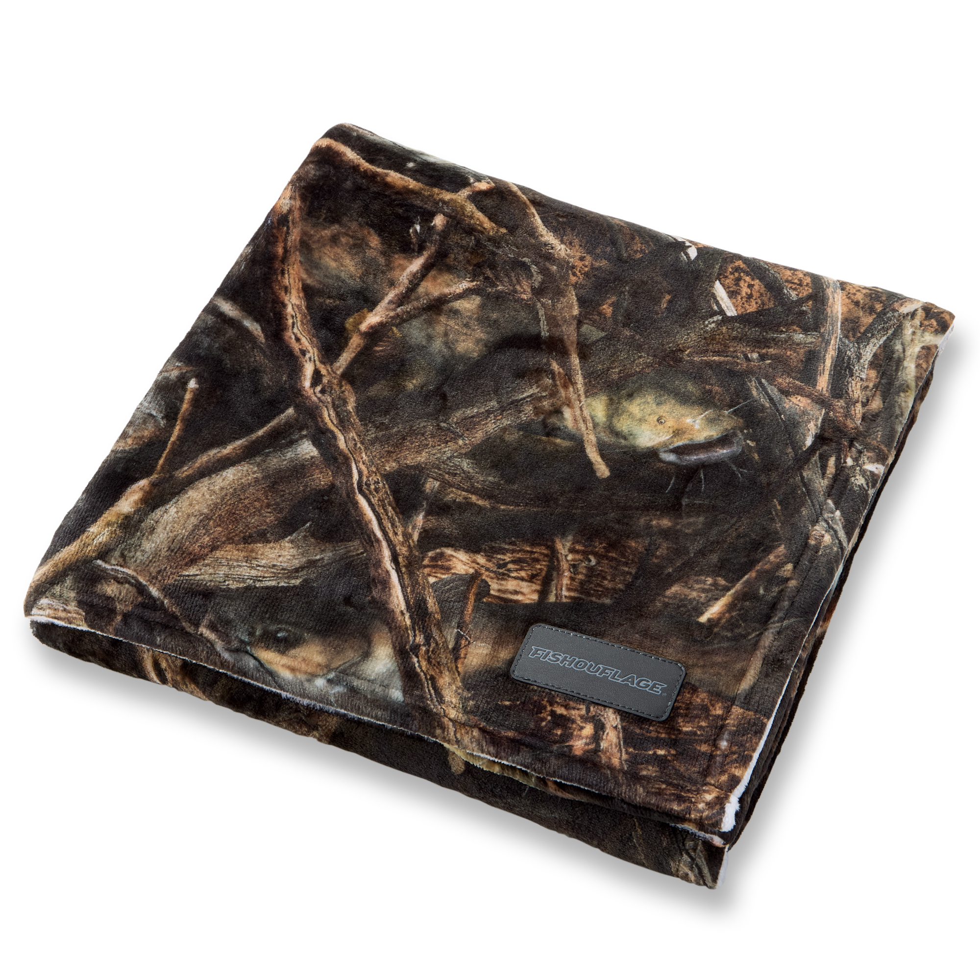 Cozy Cabin Fleece Throw (Catfish)